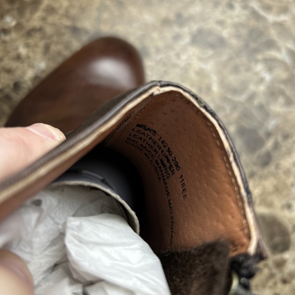 Florsheim Belfast Zip Boots Mens 11 Brown Leather